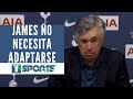 A DIFERENCIA de lo que PENSABA Zidane, Ancelotti DIJO que James Rodríguez NO NECESITA adaptarse