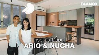 Ario Pratomo & Nucha Bachri : BLANCO UNIT Kitchen Reveal in a Modern Tropical House Tour