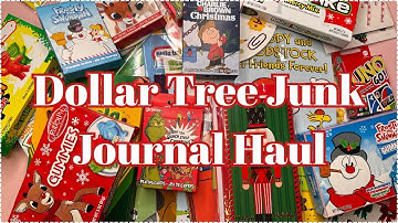 DOLLAR TREE JUNK JOURNAL BENODIGDHEDEN HAUL | DOLLAR TREE SCRAPBOOKING VONDSTEN VOOR JUNK JOURNALING