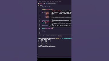 basics of pandas python 😉| #python #coding #shorts @PydotPy