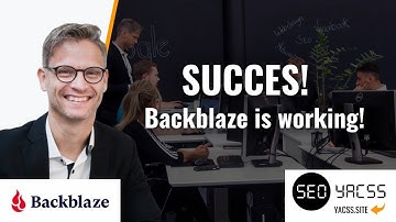 Succes - Backblaze is working