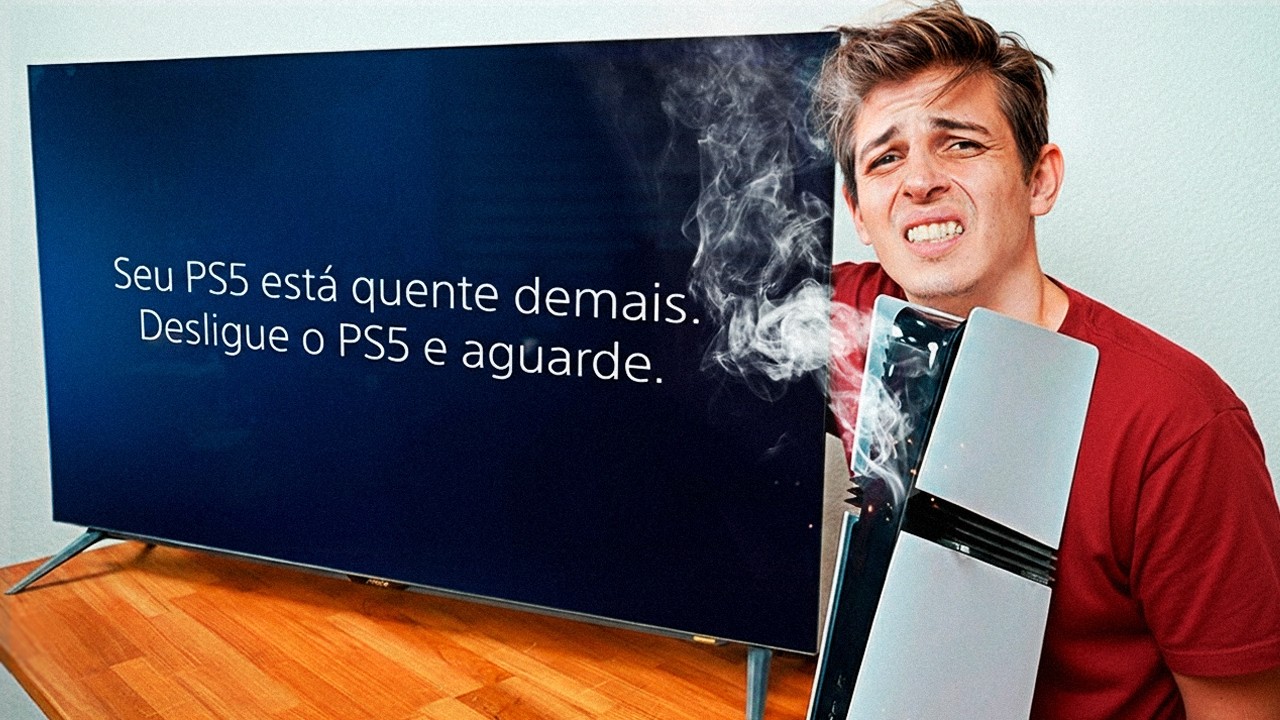 ESTRAGUEI MEU PS5 PRO DE R$7.000,00