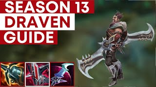 Unlock the Ultimate Win Rate: Get the Edge with this Season 13 Draven Build Guide!