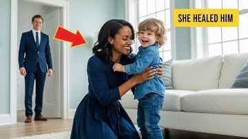 The Millionaire’s Son Never Walked – Until He Saw the New Black Maid Do the Unbelievable