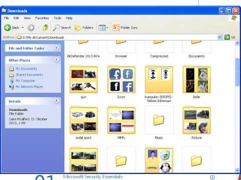 Installing Microsoft Security Essentials on Windows XP