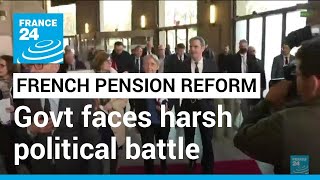 French pension reform: Macron faces crunch week as parliament debates bill • FRANCE 24 English