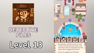 Detective Files Level 13 Walkthrough | Detective files : mystery cases Level 13 Solution