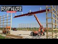 Building a Large Post Frame Workshop with Two Guys Pt. 2: Wall Framing