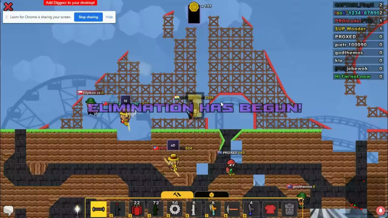 Diggerz.io Only Saber Challenge YouTube