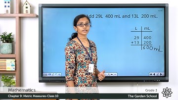 Grade 3 Mathematics Chapter 9 Class 10 Addition and Subtraction of Capacity