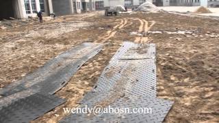 Abosn Ground Mat Loading Test