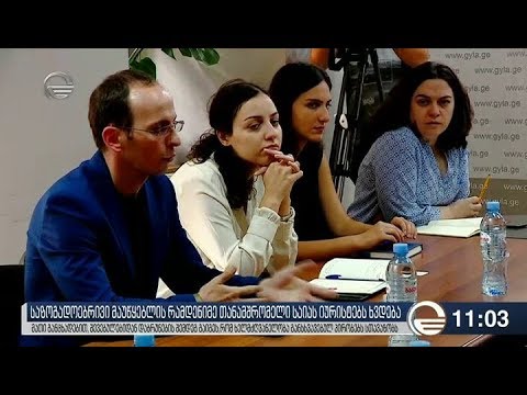 საზოგადოებრივი მაუწყებლის თანამშრომლები საიას იურისტებს ხვდებიან