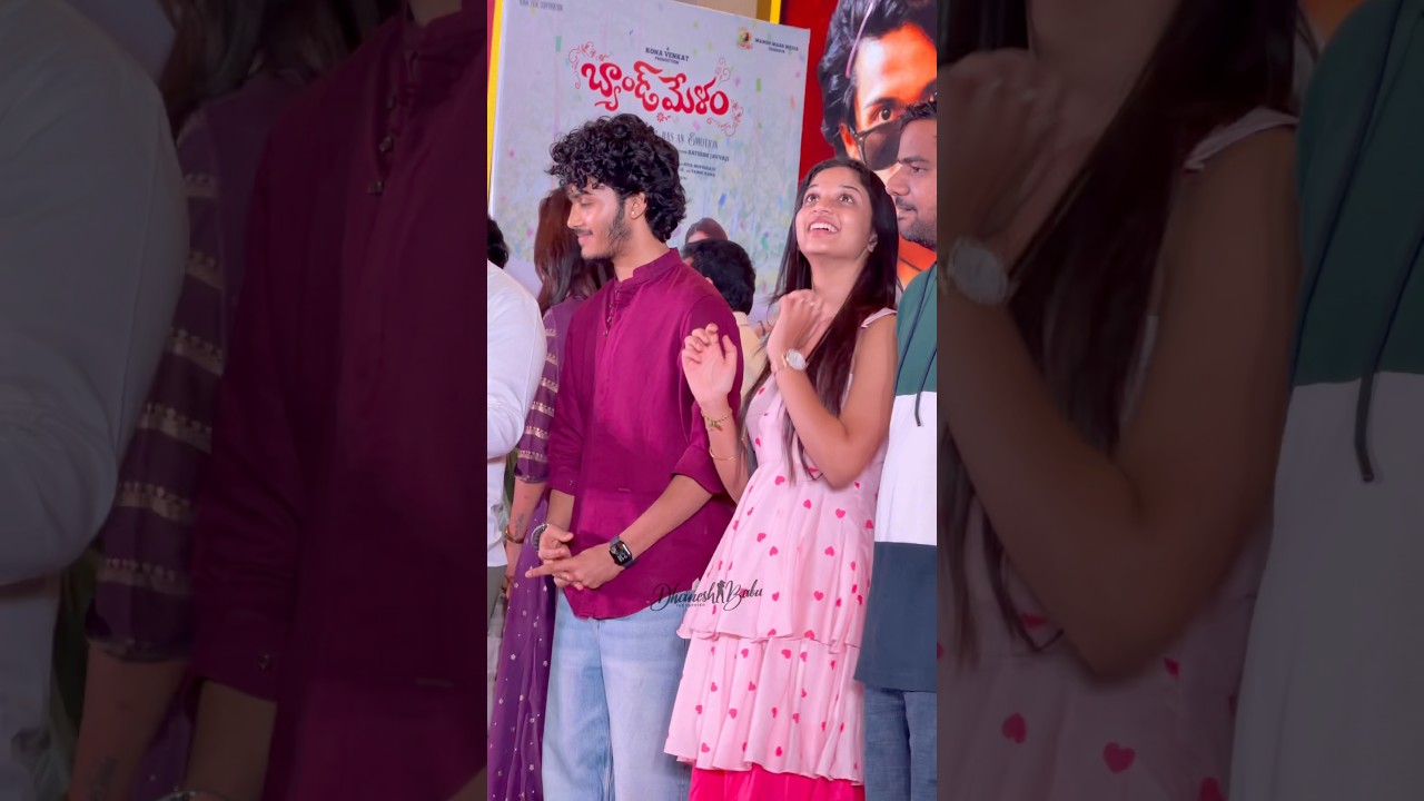 Court Movie Fame Sridevi Roshan Snapped at Band Belam Movie Promotion in 