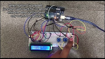 EMBEDDED SYSTEM- SMART TRAFFIC LIGHT SYSTEM USING LCD