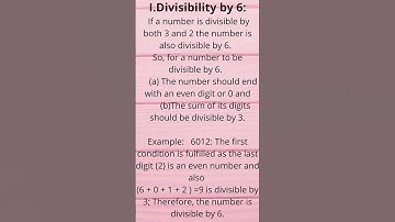 New Divide Tricks | Divisibility Rules | Divisibility Rule For 6| Maths Tricks/#shorts