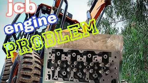 jcb engine head gas cut problem