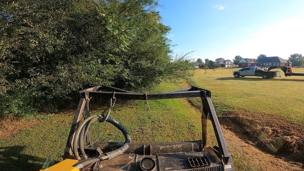 Clearing a property line