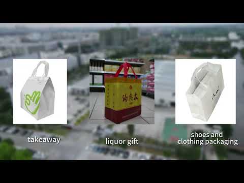 ZX-LT500 Non woven box bag making machine