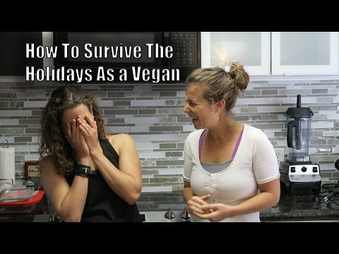 Como sobreviver os feriados Como um vegan