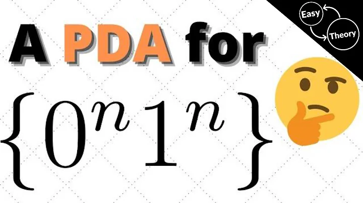 Pushdown Automaton (PDA) Example: {0^n 1^n}