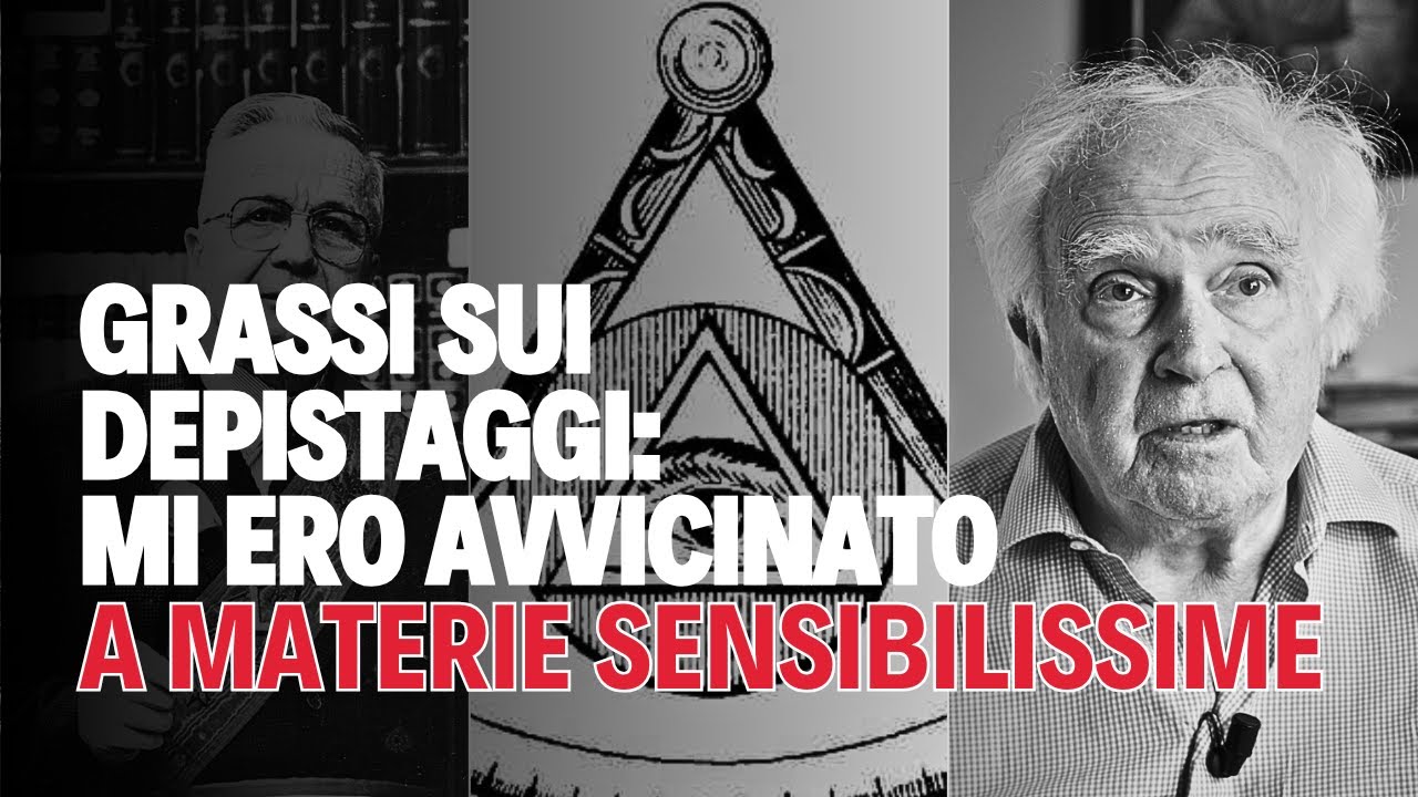 DEPISTAGGI sulle STRAGI. Grassi: “Mi ero avvicinato a materie sensibilissime”