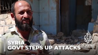 Syrian gov’t steps up attacks on rebelcontrolled Idlib
