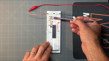 PIC Programming: Super Simple LED Switch (Prototype Test)