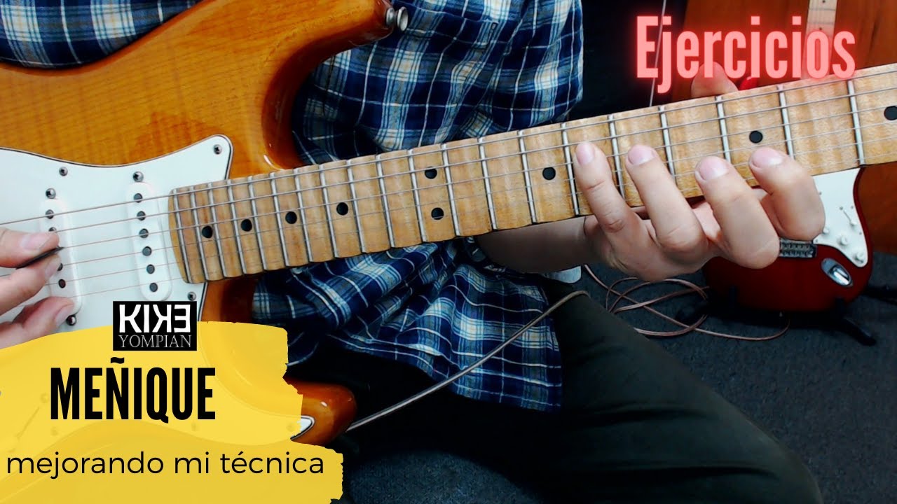 ¡No uso el meñique! Ejercicios guitarrísticos para desarrollarlo.