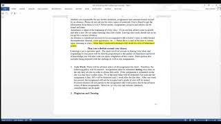 ECE 203 Spring 2021 Syllabus Video 2 Field Placements