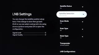 DREAME 43Q100 – Как сканировать каналы (DVB-T2/C/S2)