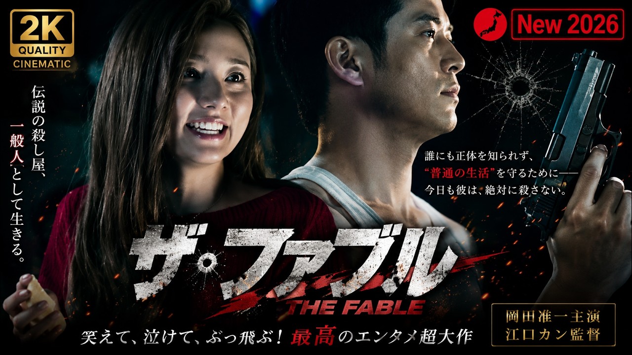 最高の日本映画】💥🅷🅾🆃 ✓これ観なきゃ損！🎞️『ザ・ファブル