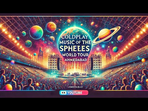 Coldplay Live In Ahmedabad 26-Jan FULL CONCERT 4K | BIGGEST EVER SHOW