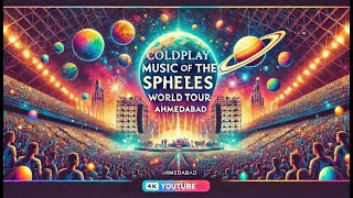 Coldplay Live In Ahmedabad 26-Jan FULL CONCERT 4K | BIGGEST EVER SHOW