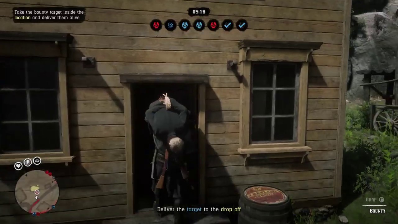 Red Dead Online - Manhunt Bounty Hunter Free Roam Event