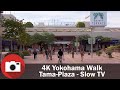 Walking in Yokohama - Tama-Plaza - Slow TV - 4K 60 FPS