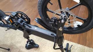 Adjusting Brakes on Jetson Haze Folding Electric Bike Costco