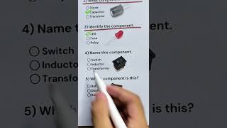 Electronic Components Quiz - Can you get 5/5? #quiz #electronics #electroniccomponent #quiztime