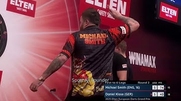 Michael Smith Tries Breaking Dartboard 🤣