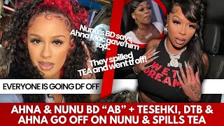 AHNA & TESEHKI SPILLS TEA ON REPLACEMENTS, DTB & NUNU EXPOSE EACH OTHER + AHNA MESSED W/ NUNU’S BD!