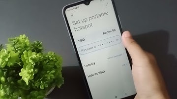 how to change hotspot password redmi 9i, redmi hotspot password setting