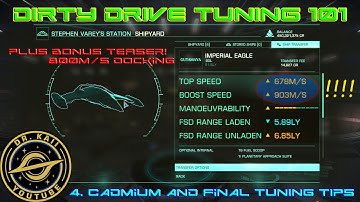 Elite: Dirty Drive Tuning 101 - Cadmium and Final Tuning Tips