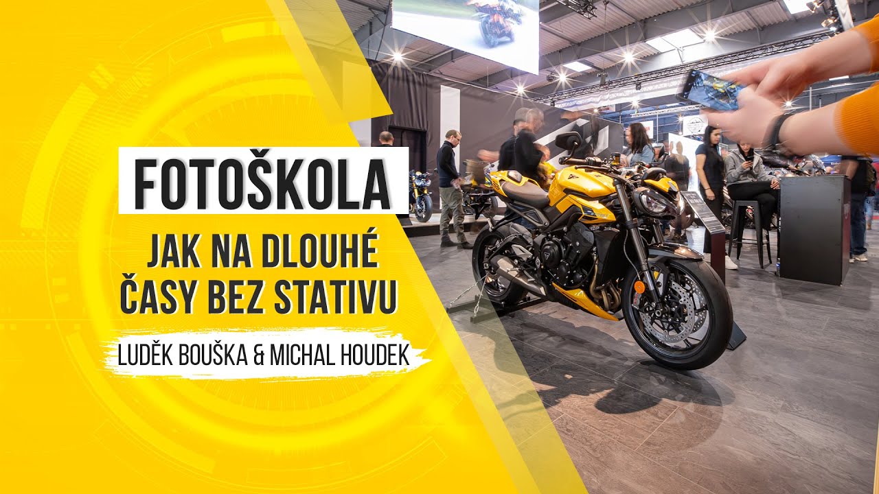 Fotoškola - jak udržet dlouhé časy bez stativu