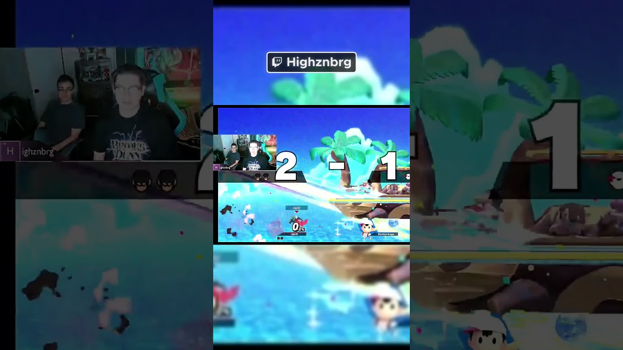 Falcon Man abusing Ness off stage