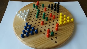 Chinese checkers game  -  game  
