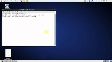 Cấu hình cấm Ping trên iptables(CentOs)
