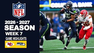 Full Chiefs VS Seahawks | FULL GAME Highlights, |  NFL WEEK 7 | NFL Season 2026 News