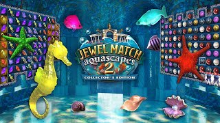 Jewel Match Aquascapes 2 Collector's Edition - Match 3 Games - iWin screenshot 3