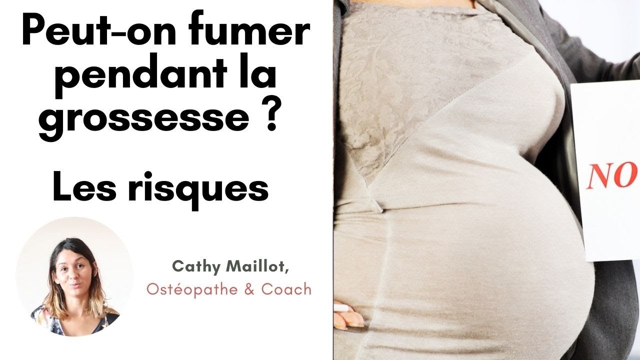 Peut-on fumer pendant la grossesse ? Les risques - YouTube