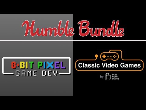 Humble 8Bit Pixel Art & Game Books from Boss Fight Bundles