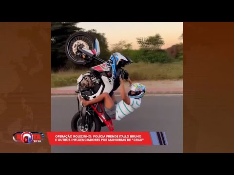 Operação Rolezinho prende influenciadores e jovens por manobras de “grau” 13 09 2024